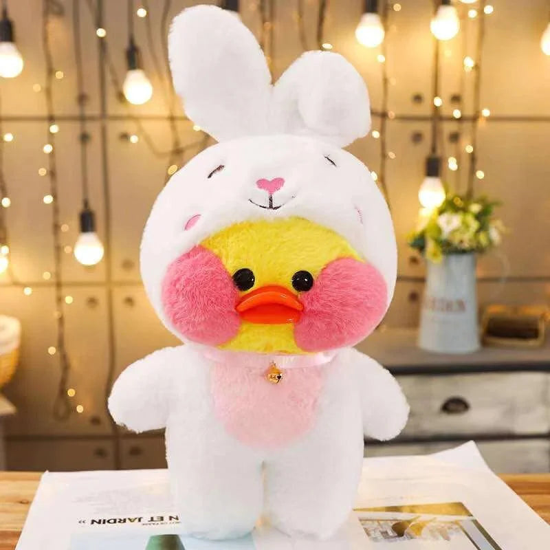 30cm Cute Lalafanfan Yellow Cafe Ducks Stuffed Soft