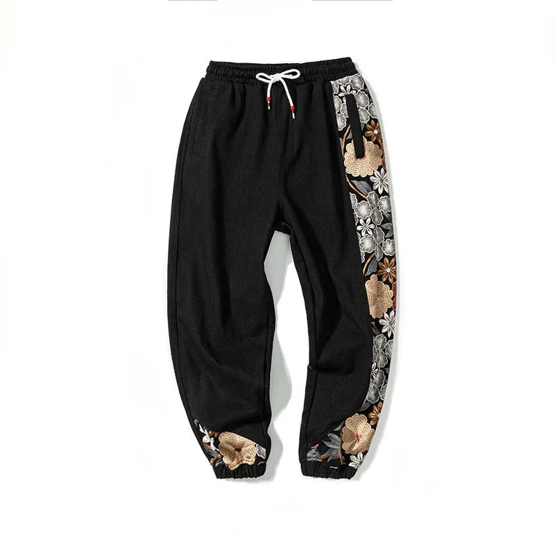 Spring Autumn Fashion Plus Size Casual Pants Men