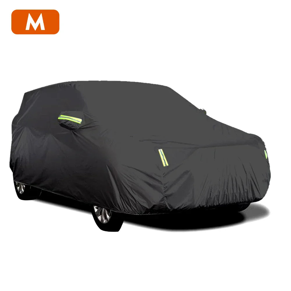 Universal Car Covers Size S/M/L/XL/XXL Indoor Outdoor Full Auot Cover Sun UV Snow Dust Resistant Protection Cover New