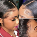 Brazilian Hair Weave Bundles With Frontal 13x4 HD