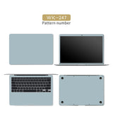 DIY Laptop Sticker Cover Skins Solid Color Vinyl