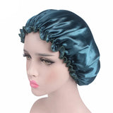 New Women Satin Night Sleep Cap Hair Bonnet