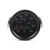 Pointer Mechanical  Water Temp Car Gauge 2"52mm 40~130 Celsius Centigrade /130~265 Fahrenheit Temperature Instrument