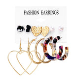 LATS Women's Earrings Set Tassel Pearl Earrings for