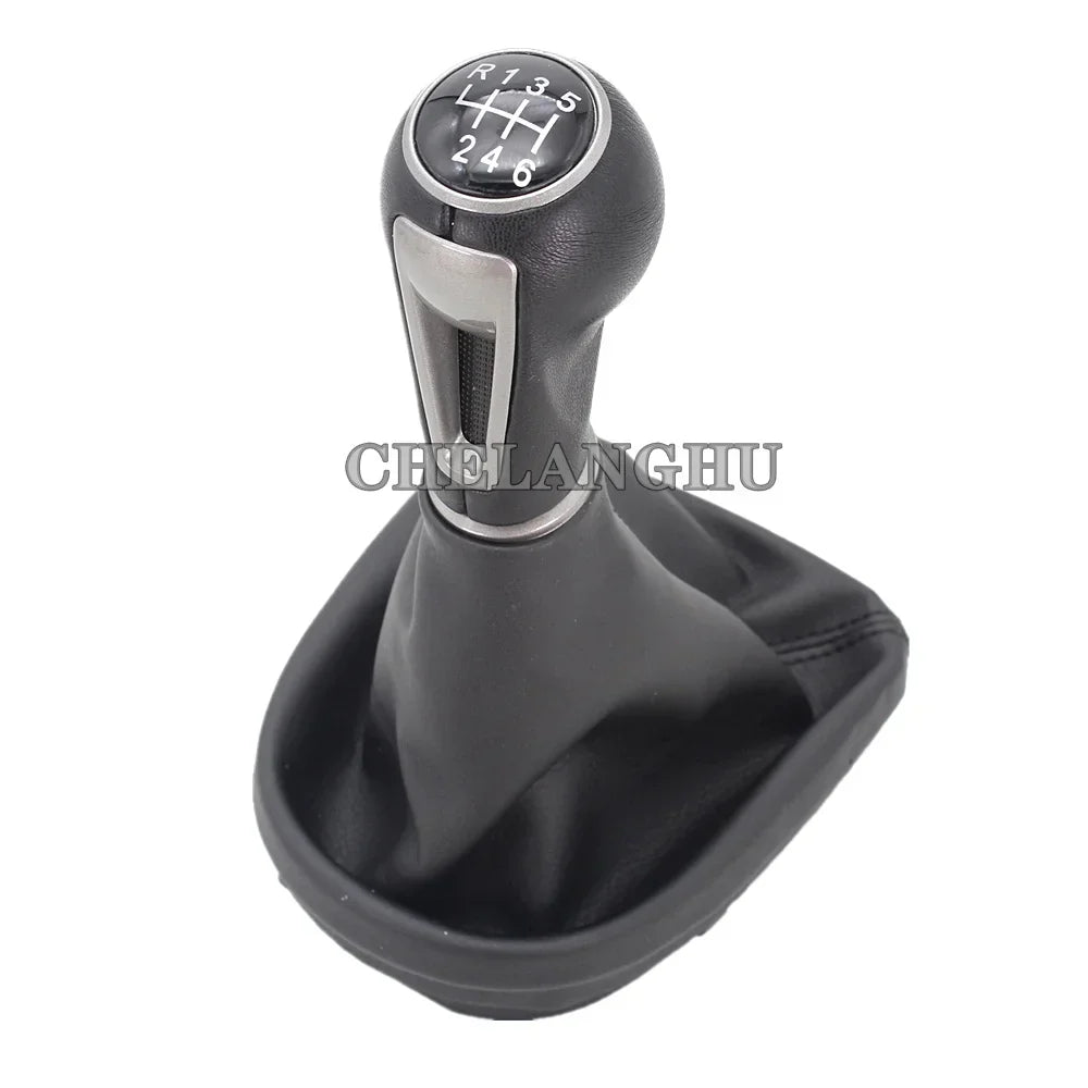 5/6 Speed MT Gear Shift Knob with PU Leather Boot for Seat Leon (2006-2012)