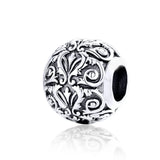 BISAER Alloy Dangle Beads Cup Bulldog Boy Girl