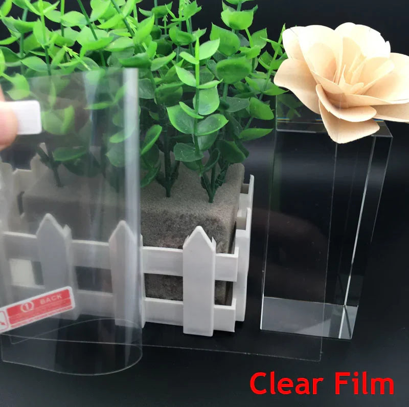Universal Screen Protectors for Mobile, Tablet, GPS, LCD - HD Clear PET Film