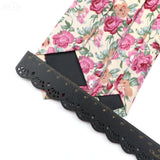 New Floral Tie For Men Skinny Casual Cotton