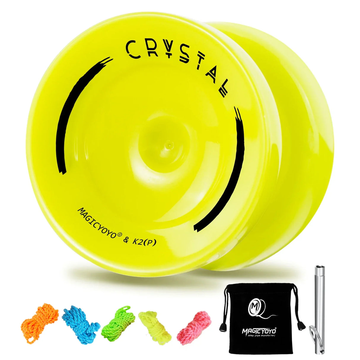 MAGICYOYO K2 CRYSTAL Yoyo , Dual Purpose Responsive