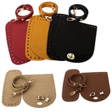 8colors 4PcsSet Artificial Leather Shoulder Bag Bottom Strap