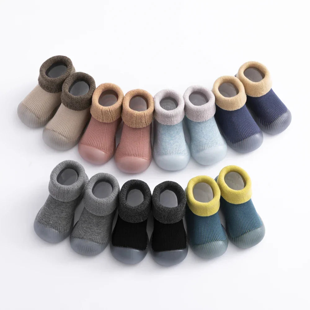 baby sock shoes for winter thick cotton animal