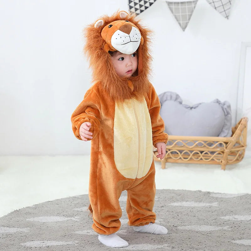 Umorden Animal King Lion Kigurumi Costume Baby Boys