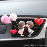 Car Air outlet clip Decoration Cute Cartoon Couples