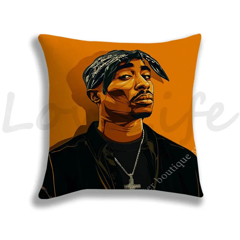 Rapper 2Pac Tupac Printing Pillows Covers Cool Pillow