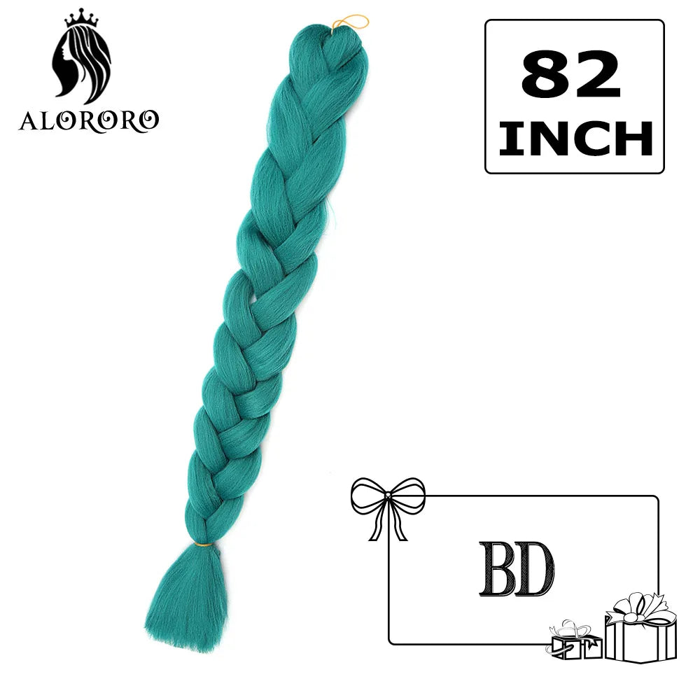 41Inch 165g Jumbo Braiding Hair Long Synthetic Crochet