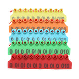 4*5cm Pig Goat Ear Tags NO. 001-100 Animal