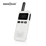 2pcs Ultra Thin Walkie-Talkie with Gain Antenna Outdoor