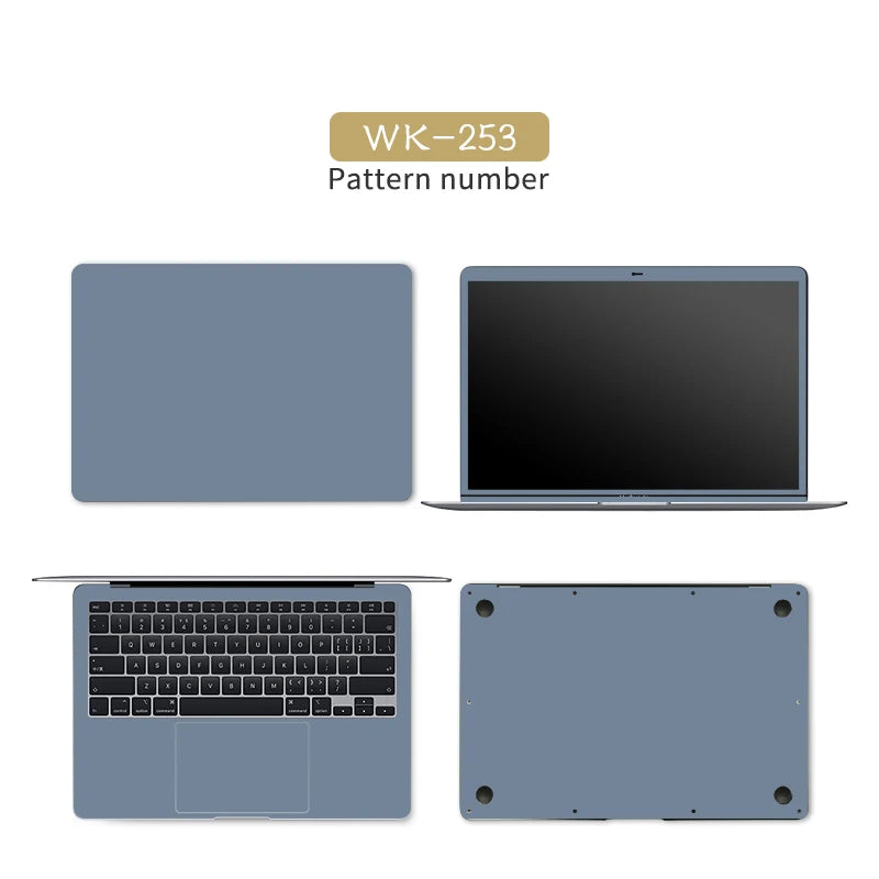DIY Laptop Sticker Cover Skins Solid Color Vinyl