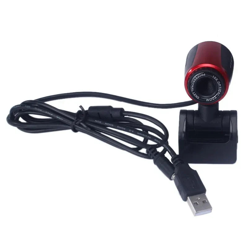 Webcam USB2.0 HD Web Camera with Microphone 30FPS