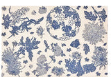 Pottery ceramics clay Transfer paper glaze underglaze flower