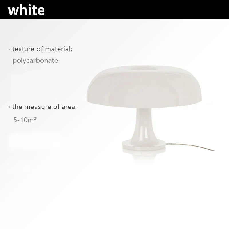 Italy Designer Led Mushroom Table Lamp for Hotel