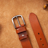 Top Cow genuine leather belts for men luxury