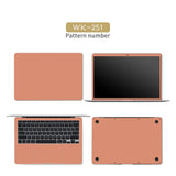 DIY Laptop Sticker Cover Skins Solid Color Vinyl