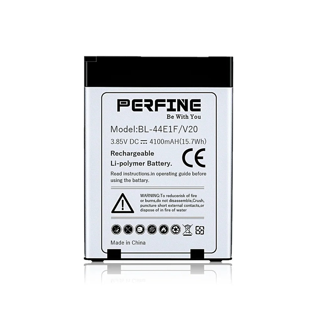 Perfine V20 LG Battery 4100 mAh BL44E1F Replacement