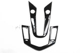 Car Central Console Frame Cover Stickers ABS for