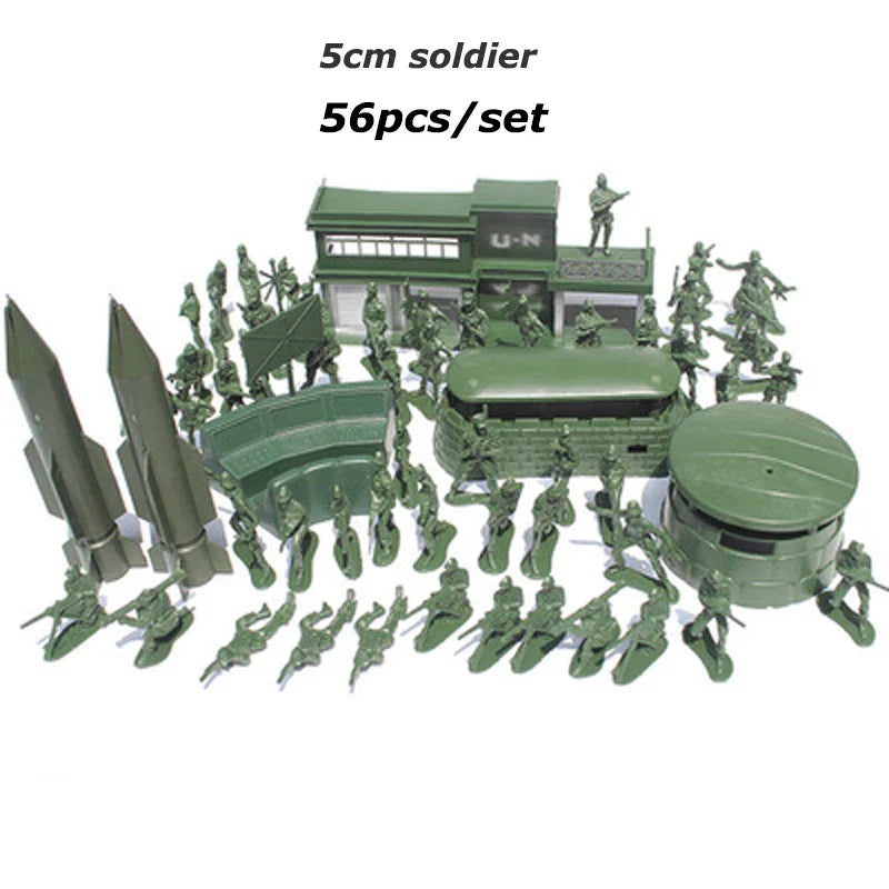 Soldiers Set building blocks Doll Action Figures Sand