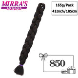 82" Jumbo Box Braids Synthetic Hair Extensions