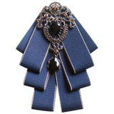 High Quality Korean Fashion New Crystal Bow Tie