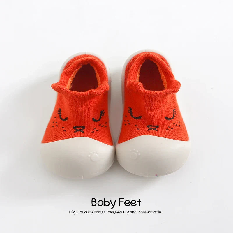 Baby sock Shoes Anti-slip Spring Cartoon animal Shoes