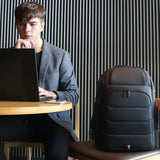 Fenruien Waterproof Backpacks USB Charging School Bag Antitheft