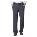 Thick Straight Work Trousers Men Pants Office Formal