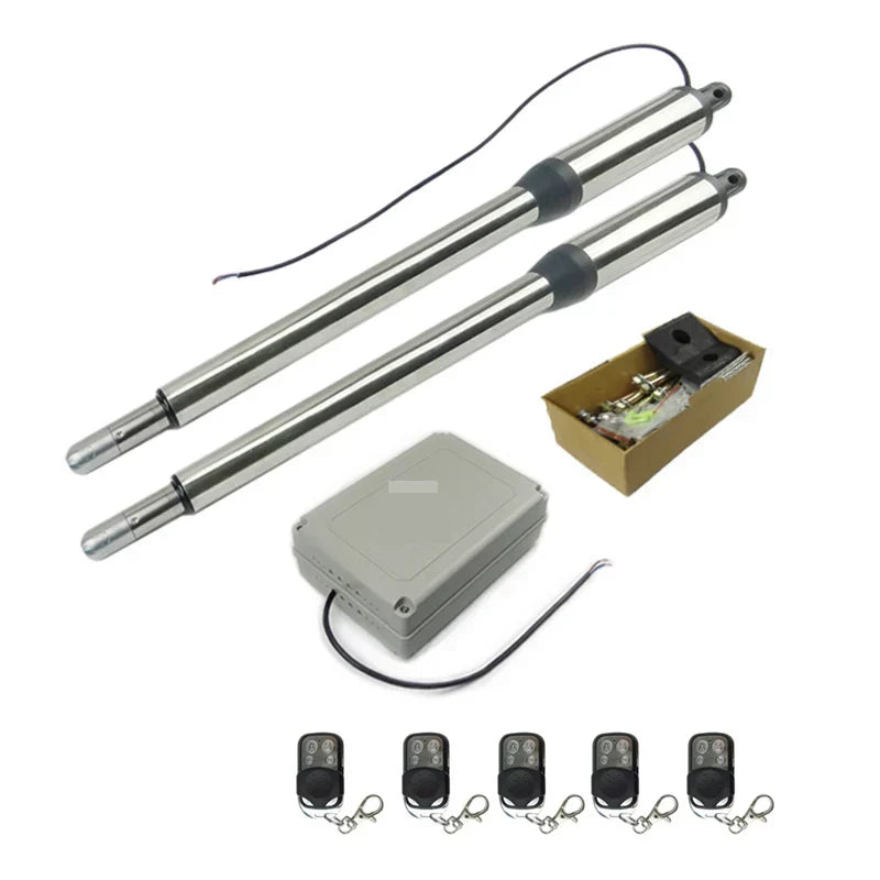 Actuator Automation swing gate opener motor kit added