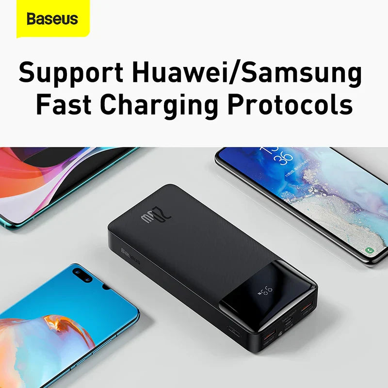Baseus Power Bank 20000mAh Portable Charger Powerbank 10000mAh