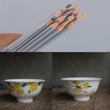 Pottery Art Underglaze Colored Pencils Ceramic DIY Painting