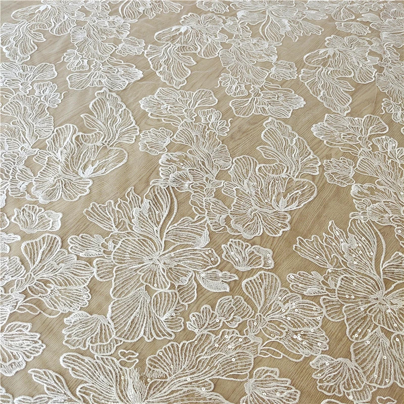 higher quality lace fabric bridal dress lace fabric