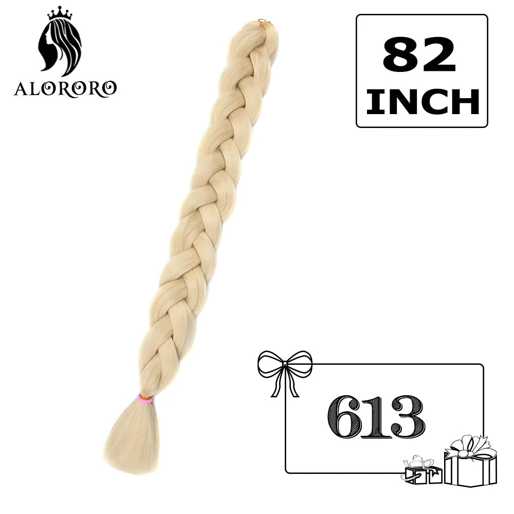 41Inch 165g Jumbo Braiding Hair Long Synthetic Crochet