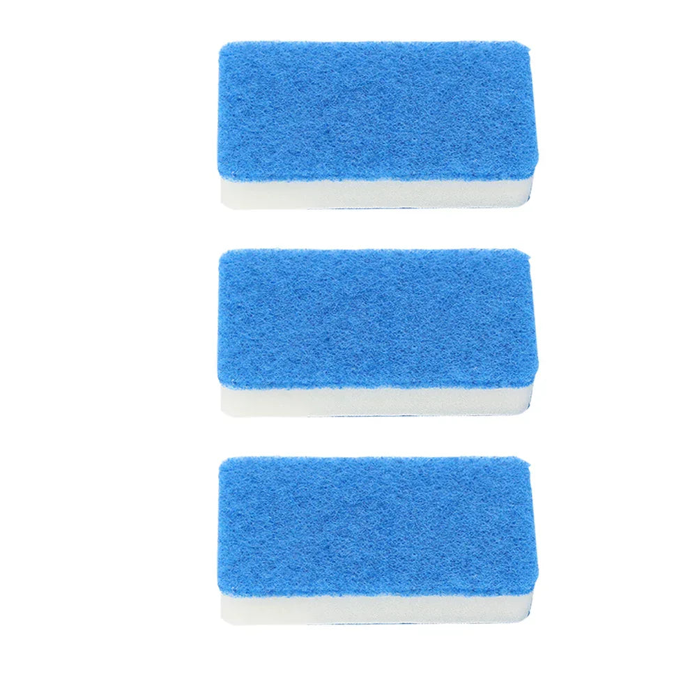 Cleaner Scrubber 180° adjustable Super Long Handle Aquarium Fish Tank Glass Window Algae Double-Sided Sponge Cleaning Brush