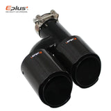 EPLUS Car Carbon Fiber Glossy Muffler Tip H