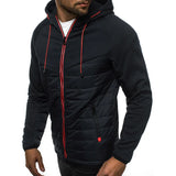 SpringAutumn New Hooded Jacket Men Casual Slim Patchwork
