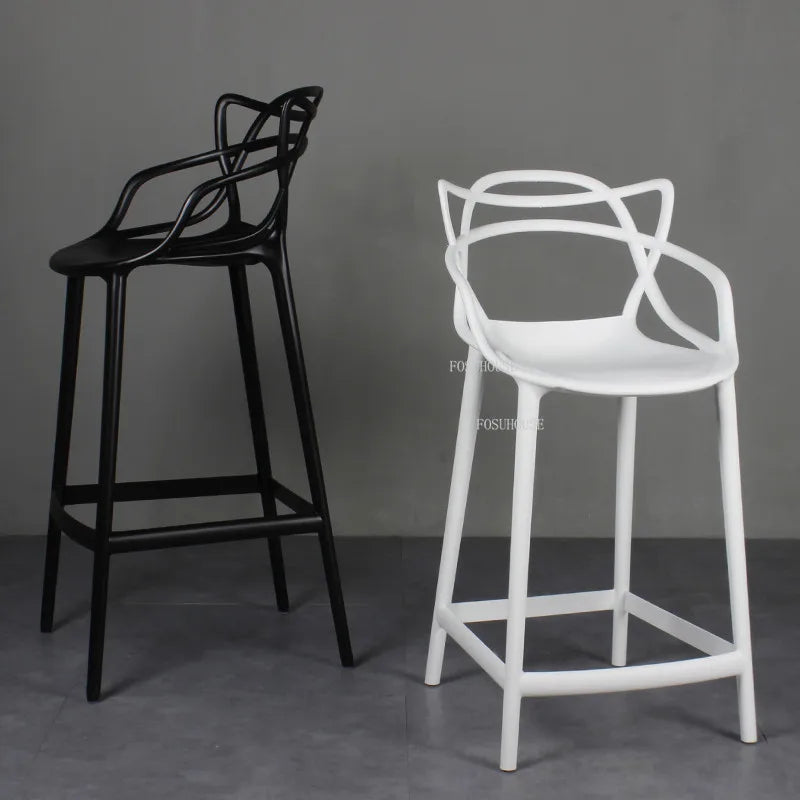 European Bar Chairs for Kitchen Back Bar Stool