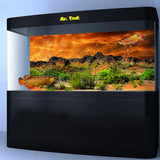 Mr.Tank Reptile Habitat Background Poster HD Desert View