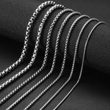 10pcs/lot 316 Stainless Steel Necklace and Bracelet Chain