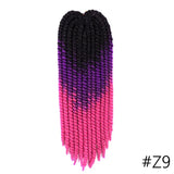 YunRong Senegalese Twist Hair Jumbo Crochet Braids 22