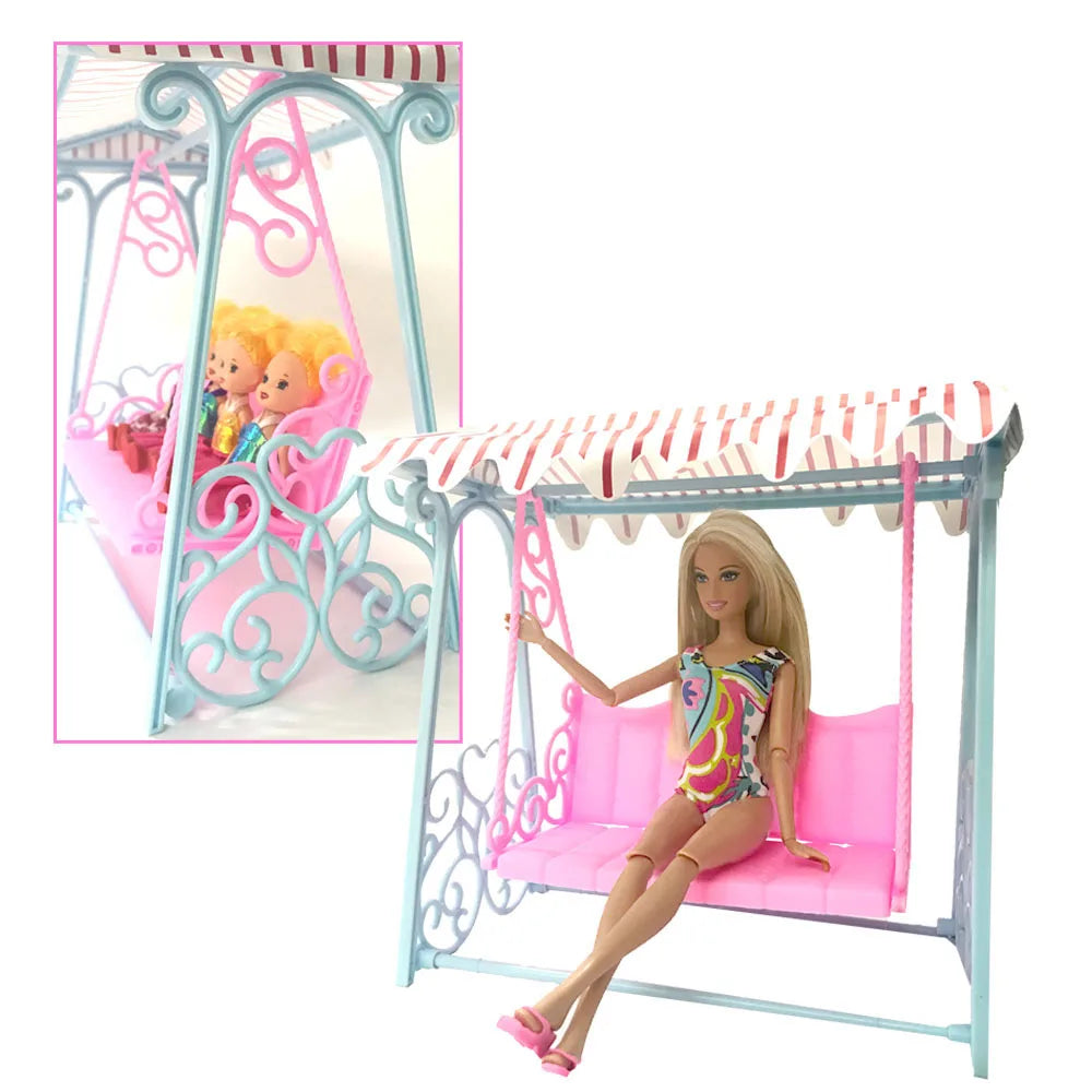 1 Set Doll Accessories Princess Pink Cute Garden