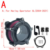 RSD Turbine Clarion Air Cleaner Matte Black Intake