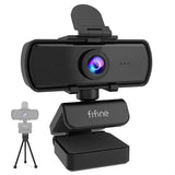 FIFINE 1440p Full HD PC Webcam with Microphone,